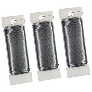 Bothyi - 3 Piezas De Alambre Floral De 35 M Para Arreglos Florales: Coronas, Ramilletes Y Decoración De Jardín.