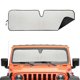 thumbnail image 1 of Protector Solar para Parabrisas ROMASO Jeep Wrangler 1997-2024 Bloqueo UV, 1 of 7