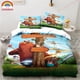 thumbnail image 1 of Grizzy and The Lemmings Bedding Set Child Bedding Set Mircofiber or Polyester Duvet Cover Set Bed Sheets, 1 of 5