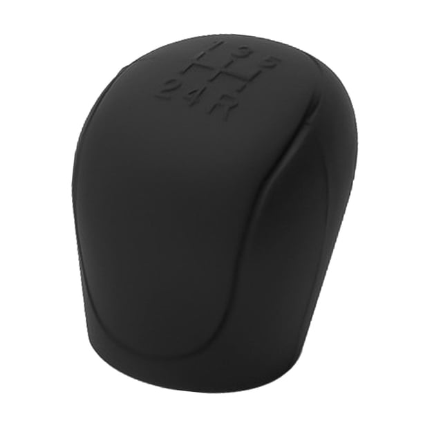 Gear Knob Accessories Protector Direct Reemplaza Durable Automotive Decor Grip Handle Case antideslizante suave para automóviles , negro
