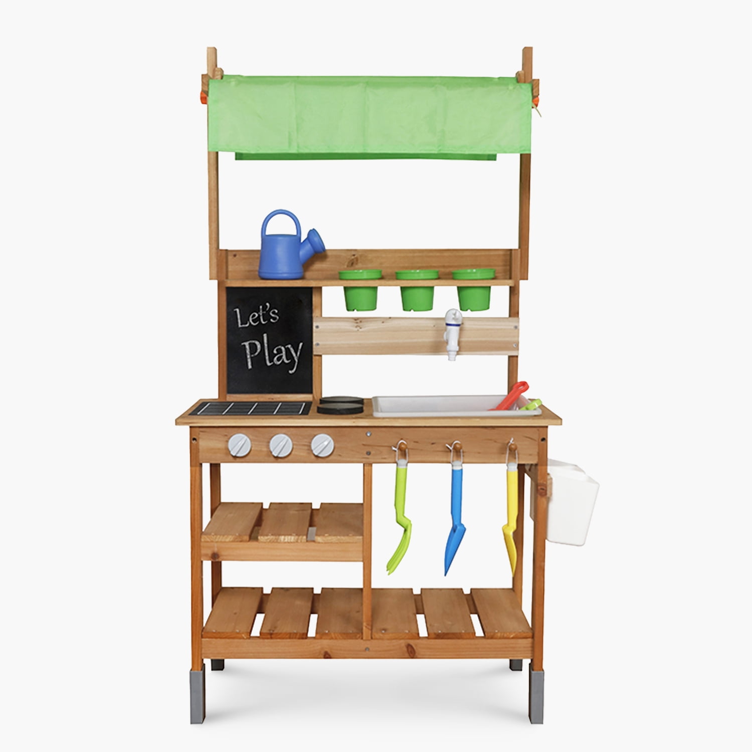 Form Design - Estación De Jardinería Infantil De Madera Natural