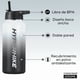 thumbnail image 2 of Pack 2 Termo Acero Inoxidable 1lt Hyperhike + 6 Tapas Azul/ Blanco, 2 of 8