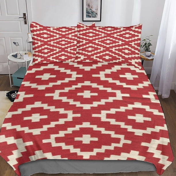 Juego De Funda Nórdica Con Estampado Geométrico Inglés Impreso En 3d Juego De Ropa De Cama De Arte Abstracto Microfibra Suave 2 Fundas De Almohada Cremallera Oculta