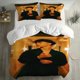 thumbnail image 1 of 3pcs MB-Barton Warm Light Hallway Theme Printed Bedding Set Polyester Wear-Resistant Wrinkle-Free and Fade-Resistant, 1 of 1
