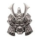thumbnail image 1 of Etiqueta de Coche SUV, Calcomanía de Máscara Samurai en 3D, Plateado, 1 of 3