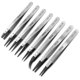 thumbnail image 1 of Juego de 8 pinzas anti‑ESD de acero inoxidable FEITA, 1 of 8