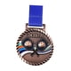 thumbnail image 2 of Premio Medal Pickleball Football Volleyball Premio Fiesta De La Competencia De Cobre, 2 of 5