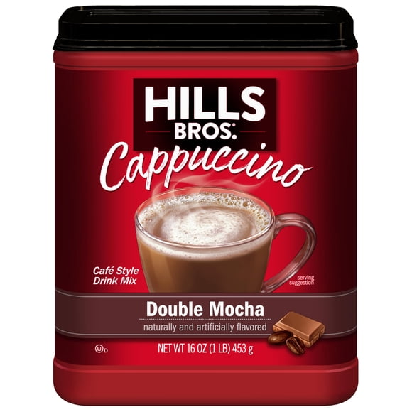 Mezcla instantánea para cappuccino doble moka Hills Bros 453 g