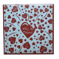 Genérico - Papel Alfajor Dia De La Madre Diseño A 100Un Blanco