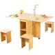 thumbnail image 2 of Comedor Plegable Multiuso + 4 taburetes Bambú Nativo, 2 of 6