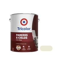Látex Mate Paredes Y Cielos 1Gln Blanco Hueso - Tricolor