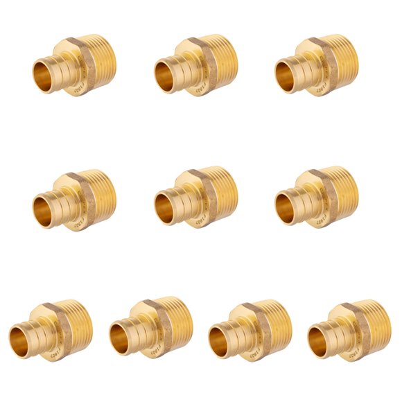 Pex Fitting Barb Crimp 3 4 Pulgadas X 3 4 Pulgadas Npt