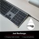 thumbnail image 5 of Teclado Bluetooth inalámbrico Macally ACEBTKEYSG Space Grey, 5 of 6