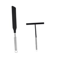 Bothyi - Kit De Espátula Y Espátula Para Crepes De Acero Inoxidable Para Comedor, Cocina Y Comedor.