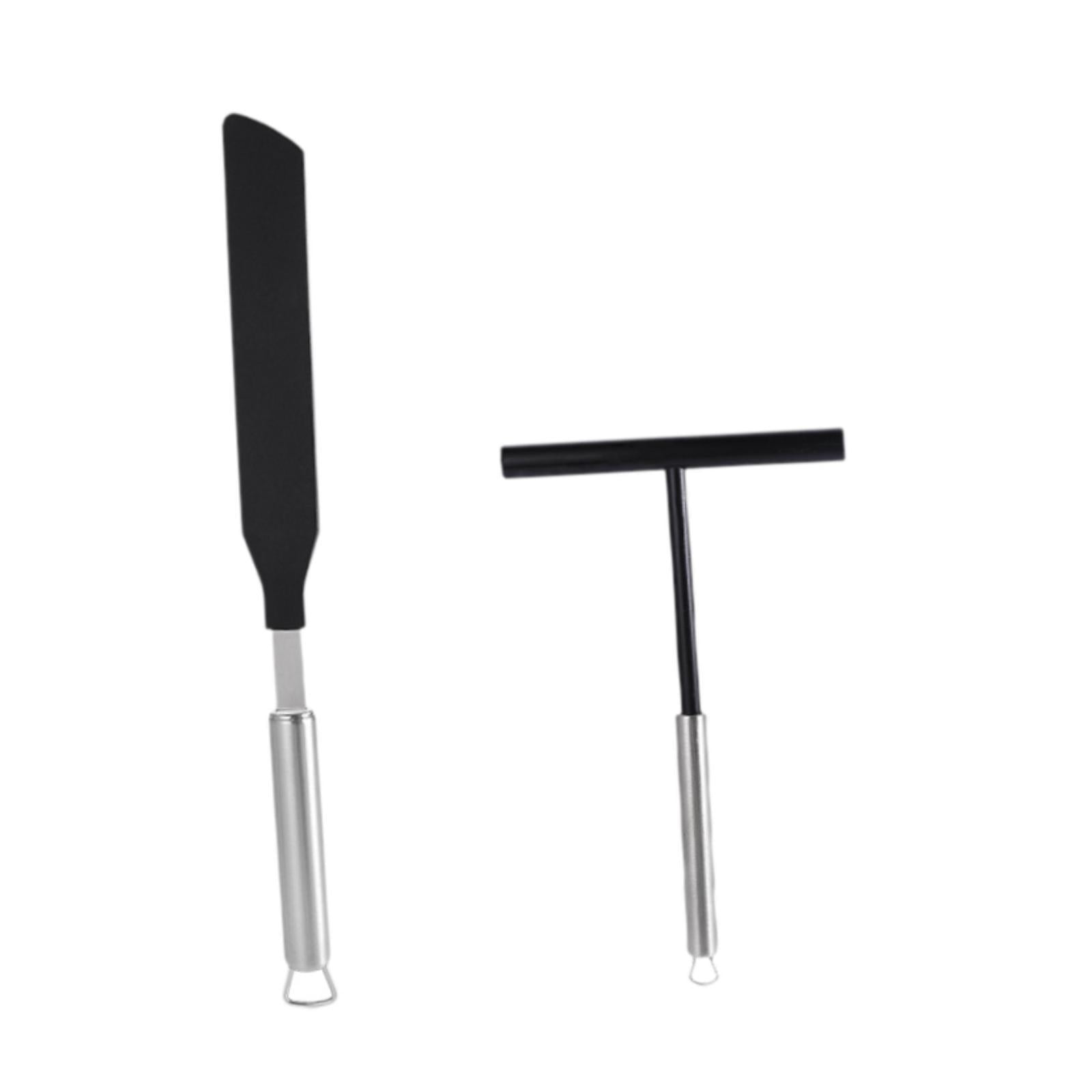 Bothyi - Kit De Espátula Y Espátula Para Crepes De Acero Inoxidable Para Comedor, Cocina Y Comedor.