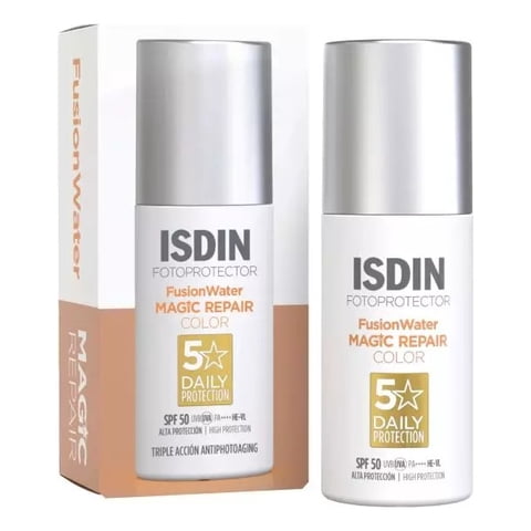 Protector Fusion Water Magic Repair Color Spf50 | Isdin 50Ml
