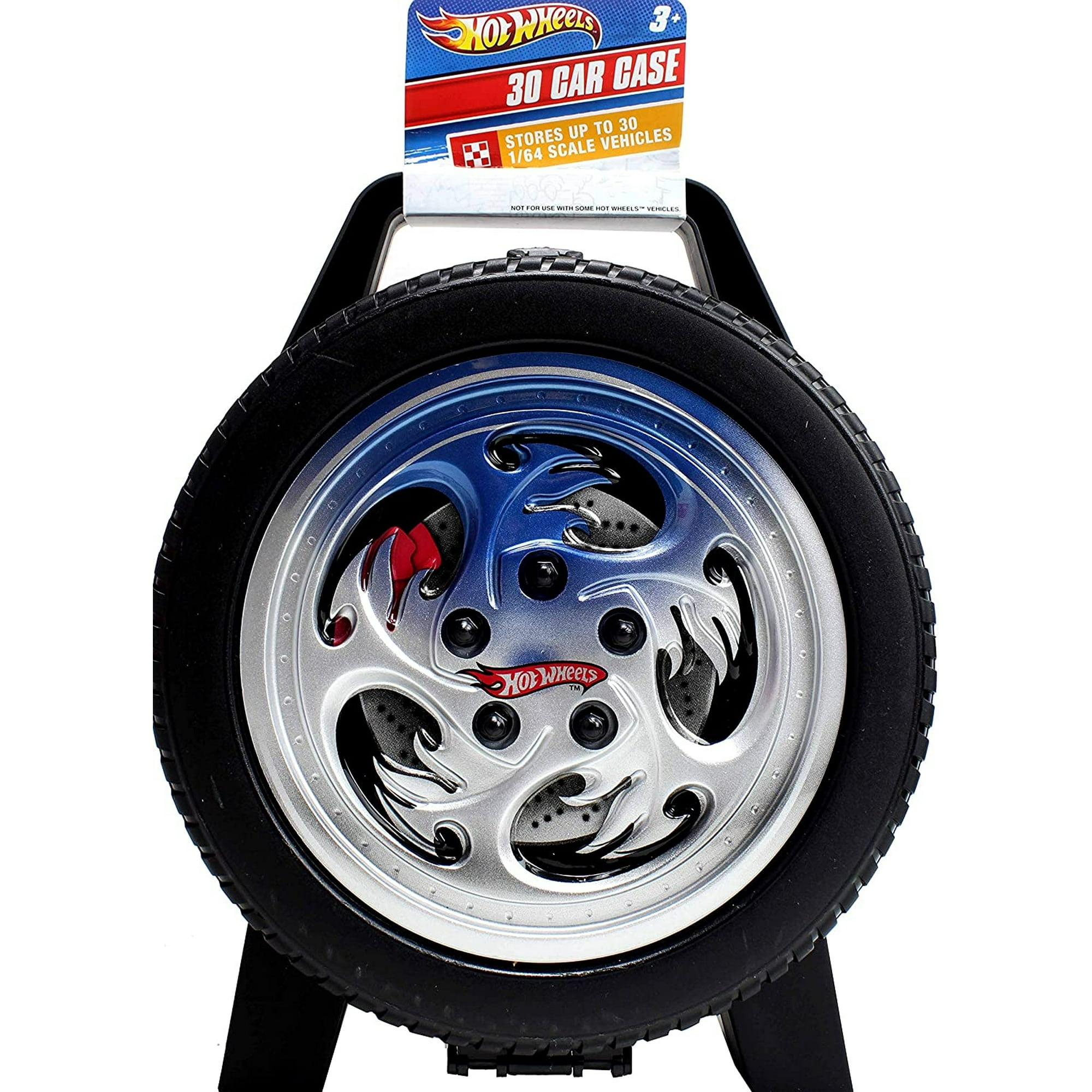 Estuche De Almacenamiento Para 30 Coches Hot Wheels Con Asa