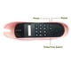 thumbnail image 4 of Teléfono Fijo Con Cable Rosa Con Forma De Labios Para Hogar oficina hotel tiendas, 4 of 7