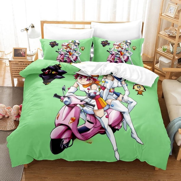 Anime The Girl Who Leapt Through Space Bedding Set Duvetcover Bed Set Quilt Cover Pillowcase Comforter Boy Adult Bed Sheets