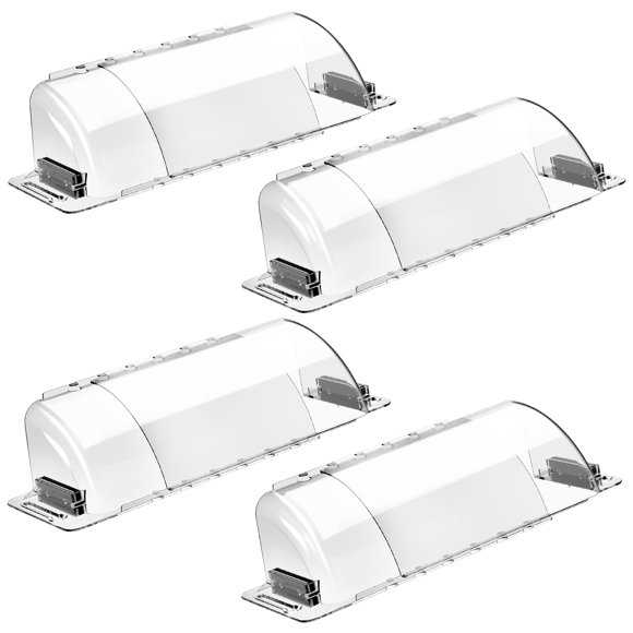 Deflector de ventilación de aire CH24Globall, paquete de 4, 21‑39 cm, magnético