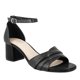 thumbnail image 2 of Sandalia de Vestir con Tacón Bloque Bajo Asel Negro Alquimia, 2 of 7