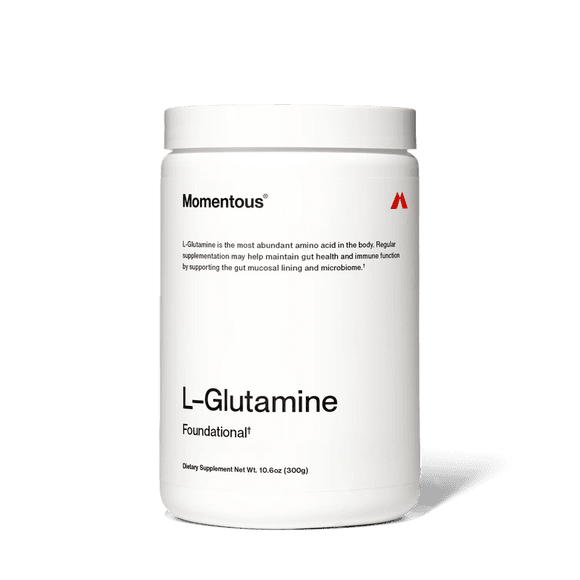 Momentous L-Glutamina — Aminoácido · NSF Certified for Sport