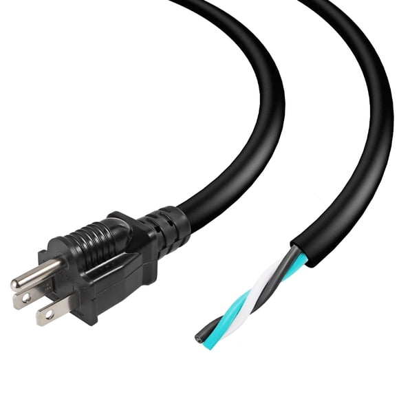 Cable de alimentación VSEER de 0,9 m, 12 AWG, 3 patas, 20 A, negro