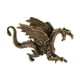 thumbnail image 2 of Mini Escultura De Dragón De Cobre Con Alas Para Colección De Mesa Auxiliar Decorativa, 2 of 6