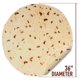 thumbnail image 5 of Manta para bebé Zulay Tortilla Wrap, 36 pulgadas, franela, 285 g/m², 5 of 5