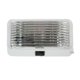 thumbnail image 1 of Luz de porche Arcon 18104 12V, lente transparente, base blanca, 1 of 3