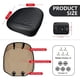thumbnail image 2 of Cubierta Base De Asiento Cuero Pu Negra Universal, 2 of 3