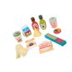 thumbnail image 4 of Juego De Comida De Madera Para Jugar, Regalo Ideal Creativo, Juego De Comida De Imitación Para Tienda De Comestibles., 4 of 5