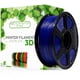 thumbnail image 1 of Filamento 3d Pla Azul Transparente 1kg | Filamentos, 1 of 2
