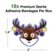 thumbnail image 2 of Vendajes GAMAGO Reindeer Autoadhesivos 18 unidades, 2 of 7