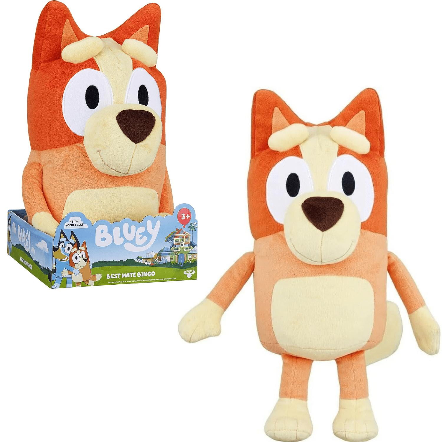 Peluche parlante de Bingo de 30 cm, Juguetes para niños de 3 a 6