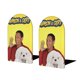 thumbnail image 1 of Samson y Gert Sujetalibros decorativos temáticos, tope para estantería con base antideslizante, uso dual para hogar y oficina - 2 piezas, 1 of 6