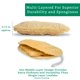 thumbnail image 3 of Esponja Exfoliante LooLife Lufa Natural Paquete de 4 Biodegradables, 3 of 7