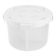 thumbnail image 4 of Recipiente De Almacenamiento De Alimentos Multiusos Con Compartimento Para Utensilios De Cocina Blanco 1800ml, 4 of 5