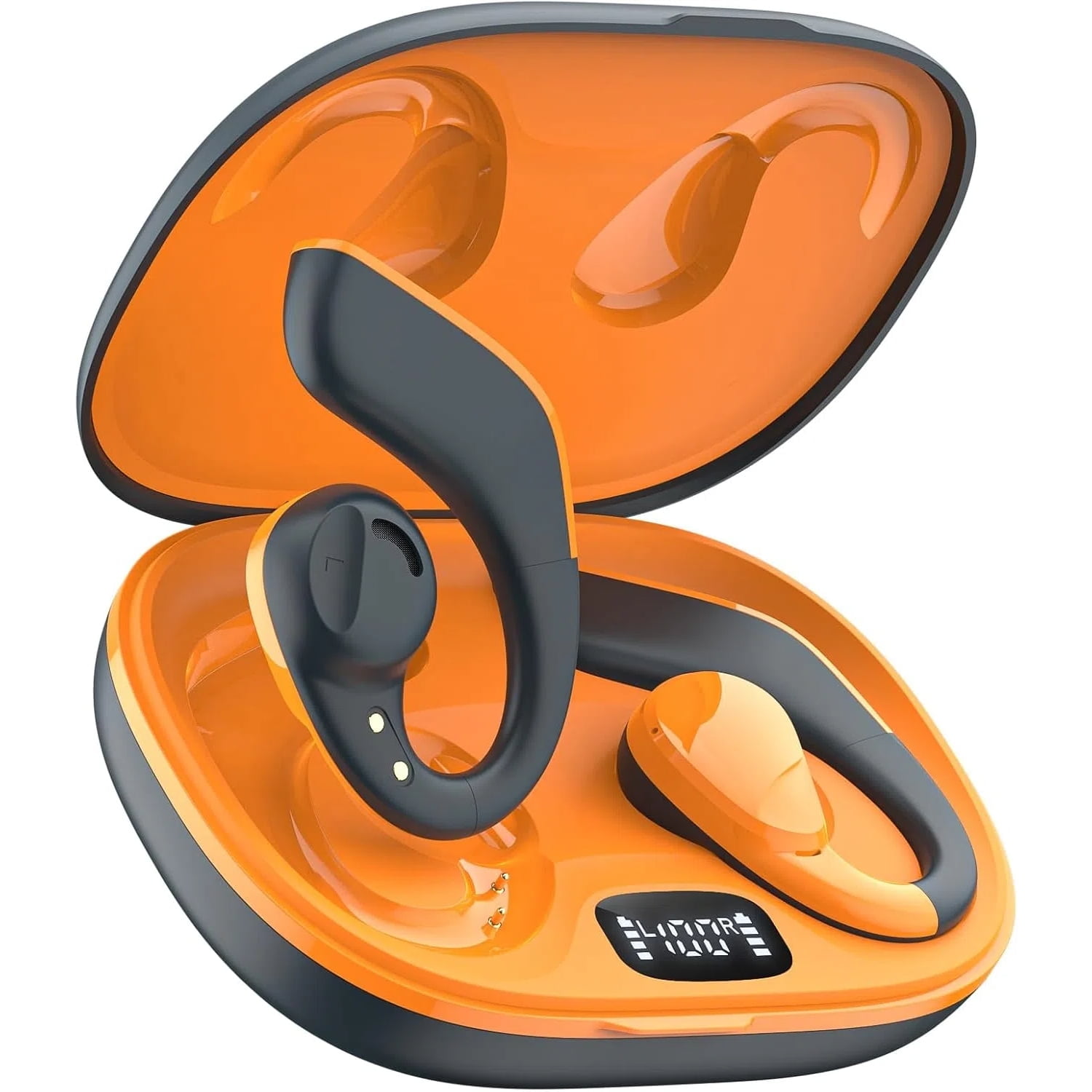 Auriculares Inalámbricos Abiertos Bluetooth Aaronmei Naranja