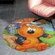 thumbnail image 4 of Heathcliff y los Gatos Catillac Alfombra Redonda de Felpa Coral, Antideslizante, No Desprende Pelusas, Lavable y Duradera para Salón, Dormitorio y Habitación de Niños 60cm, 4 of 6