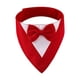 thumbnail image 3 of Pañuelo para perro, bufanda para cachorro, pañuelo triangular ajustable, babero para perro, collar de esmoquin para Acción de Gracias, perros pequeños Rojo, 3 of 5