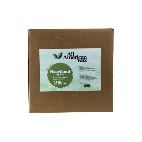 Copos de cera de soja All American Wax 11,5 kg para velas naturales