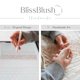thumbnail image 2 of Funda de cojín lumbar decorativa BlissBlush Coastal Blue, 2 of 8