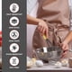 thumbnail image 5 of Juego de utensilios de cocina Kaluns, 50 piezas de silicona con mangos de madera, 5 of 9