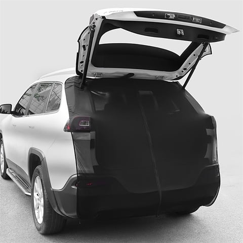 Xusx111 - Pantalla De Malla De La Puerta Trasera Del Coche Para Las Pantallas De Insectos Del Suv Para La Carpa Del Coche, Mosquitera Magnética Para Los Elementos Esenciales Del Camping Del Coche, Acc