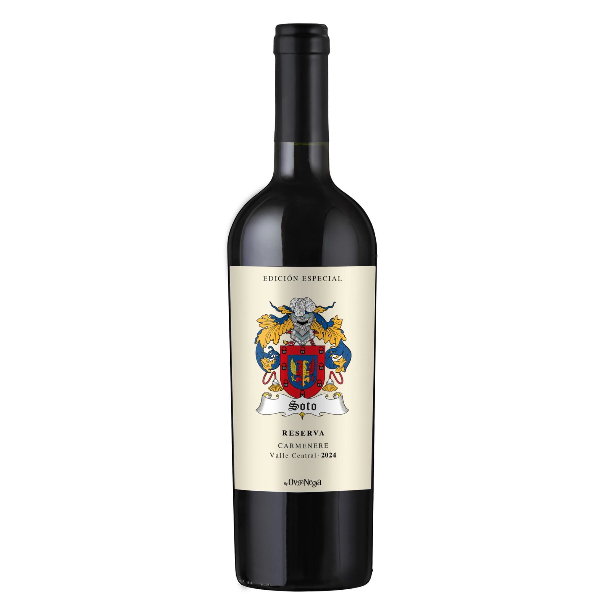 Vino Tinto Carmenere 13° Botella 750 ml Oveja Negra