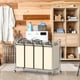 thumbnail image 3 of Clasificador de ropa sucia Simple Houseware Heavy Duty, 4 bolsas cromadas, 3 of 7
