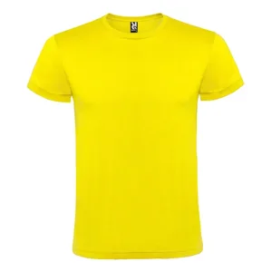 Roly - Polera Atomic Unisex Manga Corta 100% Algodón Suave Para Estampar