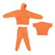 thumbnail image 2 of 1/12 Traje De Sudadera Para Hombre Y Mujer Para Figura De Acción De 6 "naranja, 2 of 5