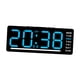 thumbnail image 5 of Regalos De Reloj Digital Reloj De Mesa De Pantalla Grande Para La Sala De Estar De Dormitorio Oficina Azul, 5 of 5